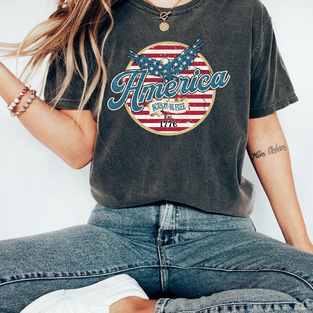 Retro America Font Usa 7 Vuitino Apparel